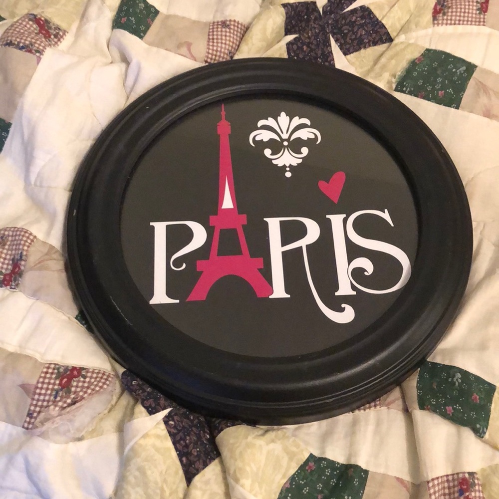 Paris themed wall decor